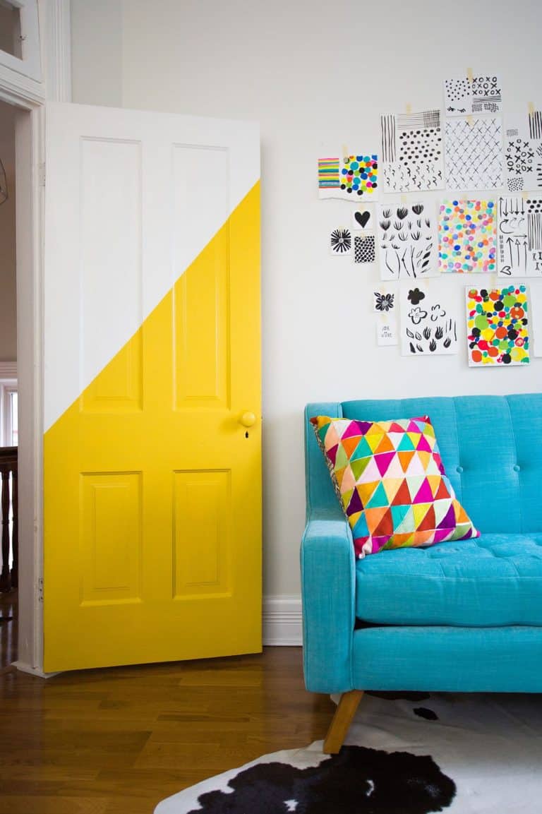 … quand la porte devient décorative