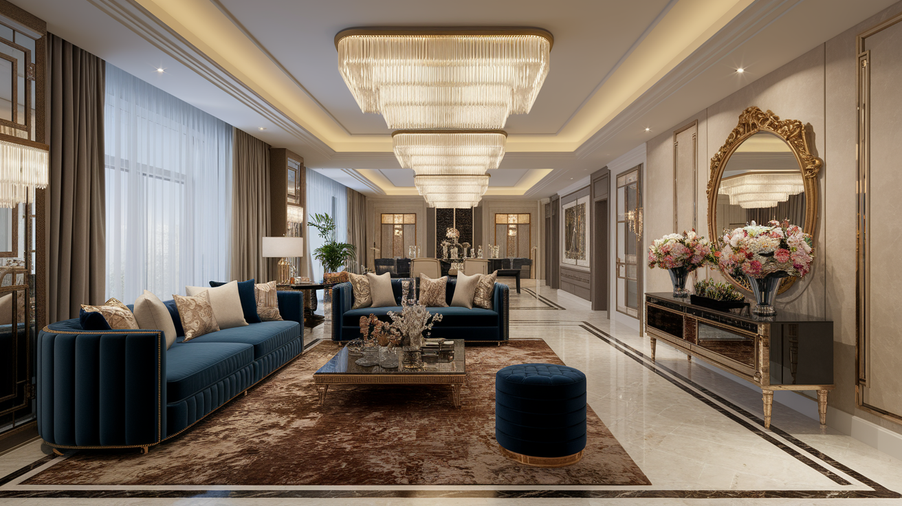 Comment créer une décoration glamour et sophistiquée ?