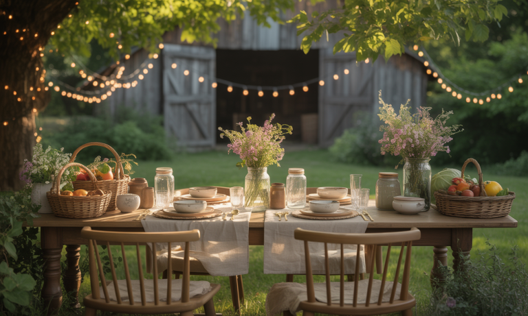 Comment créer une décoration champêtre et naturelle inspirante ?