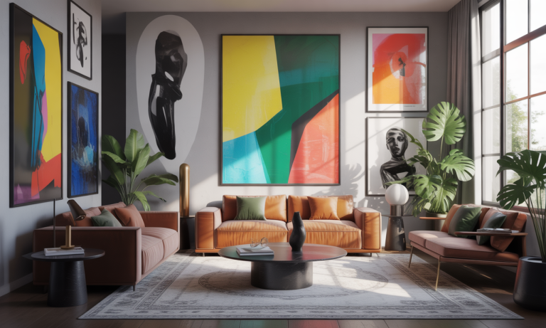 Comment réussir sa décoration avec des touches d&rsquo;art contemporain ?