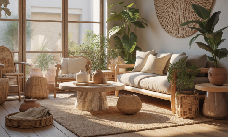 Comment réussir sa décoration avec des matériaux naturels ?