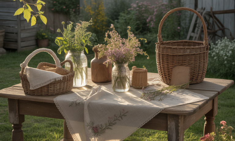 Comment créer une décoration bucolique pour une ambiance campagne ?
